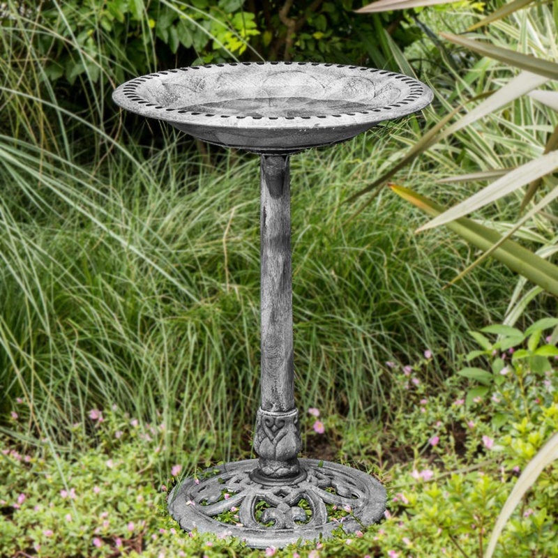 VIVOHOME 28 Inch Height Polyresin Lightweight Antique Outdoor Garden